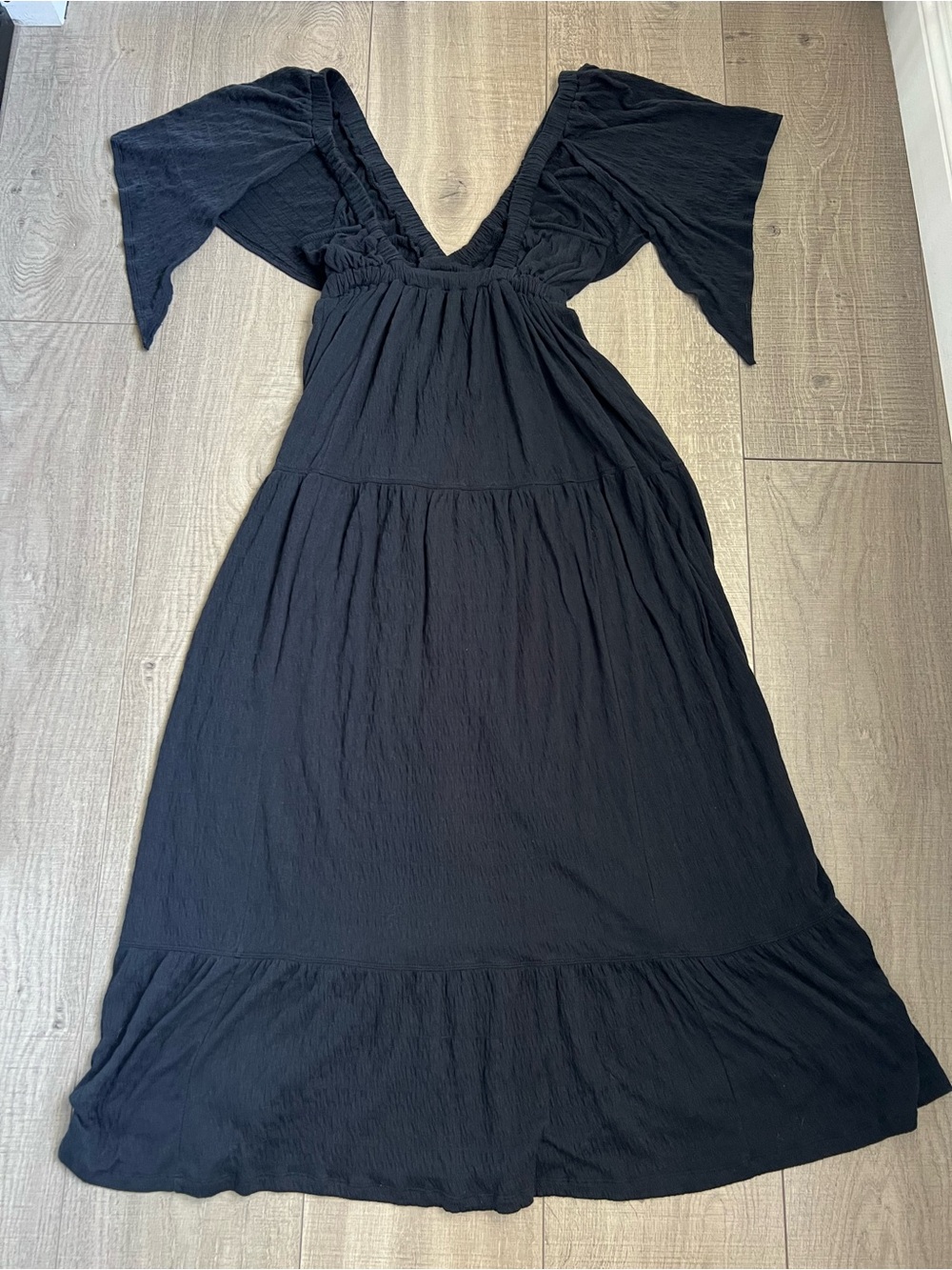 Free People La La Maxi Dress in Black Size Medium - Picture 11 of 11